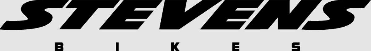 Ein schwarz-weißes Logo für Stevens Bikes