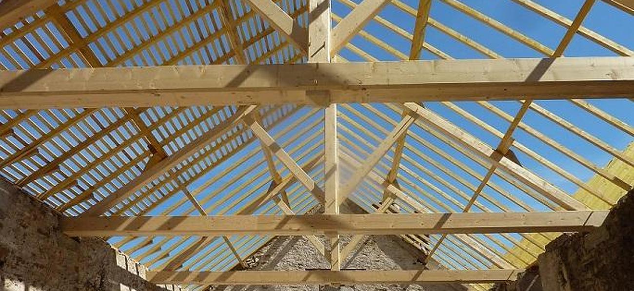 Détails d'une charpente
