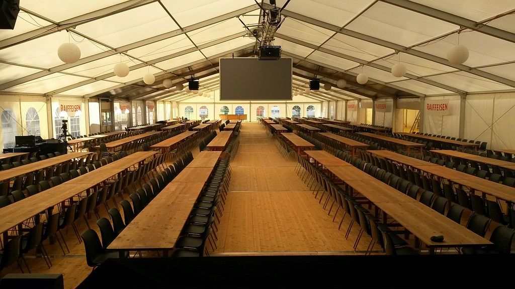 Festhalle - Schärer Party - und Festzeltvermietung