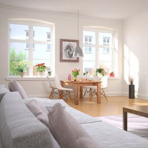 Pose de fenêtre alu blanche