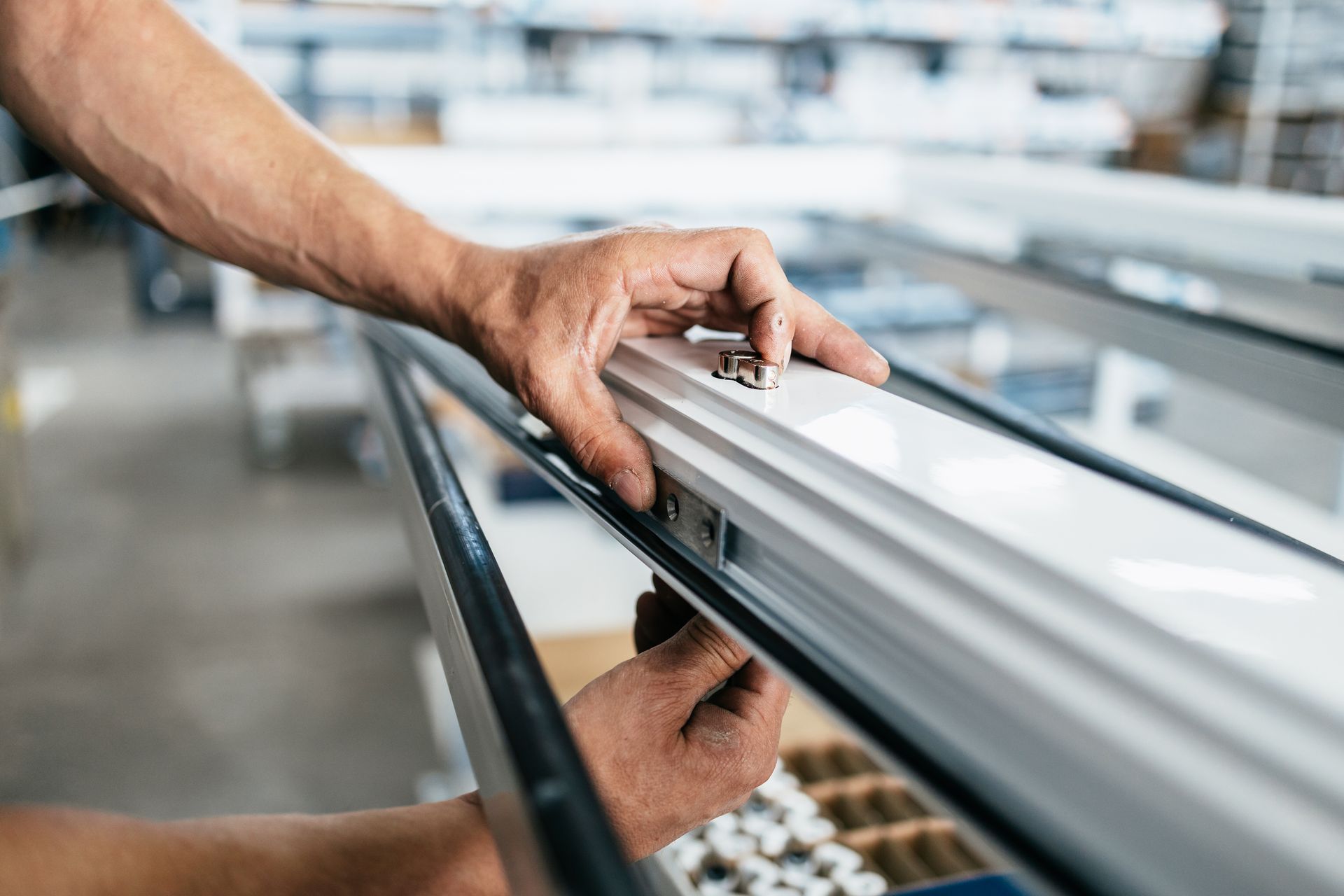 Fabrication d'une menuiserie