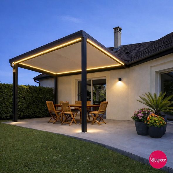 Pose de pergola en alu à Issoudun