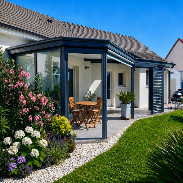 Installation de véranda et ajout d'une pergola à Châteauroux