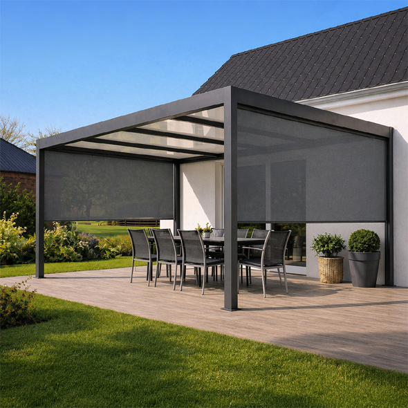 Installation de véranda et ajout d'une pergola à Châteauroux