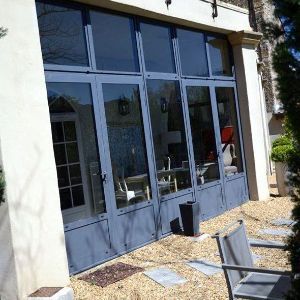 Portes vitrées industrielles