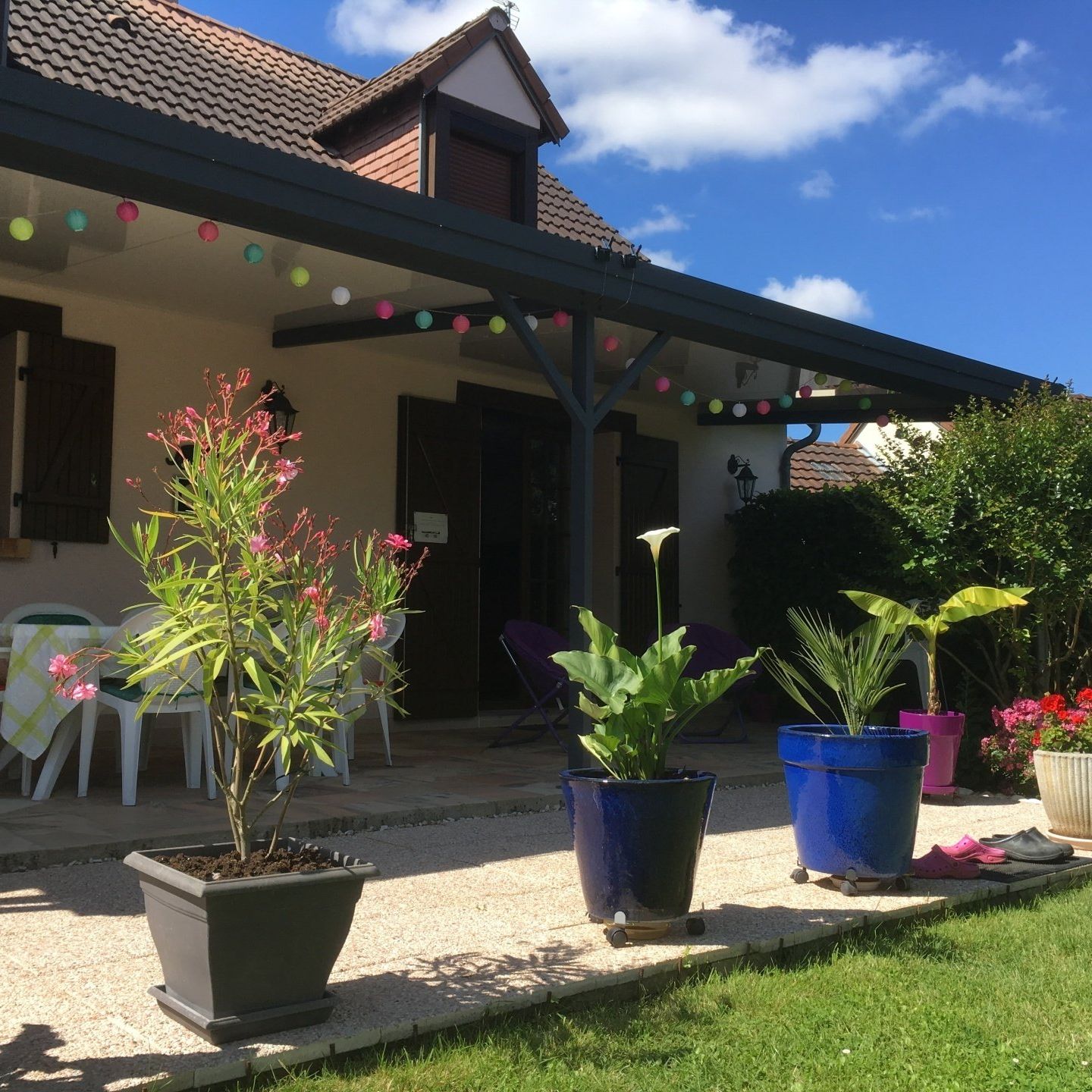 Avancée sur une terrasse d'Issoudun