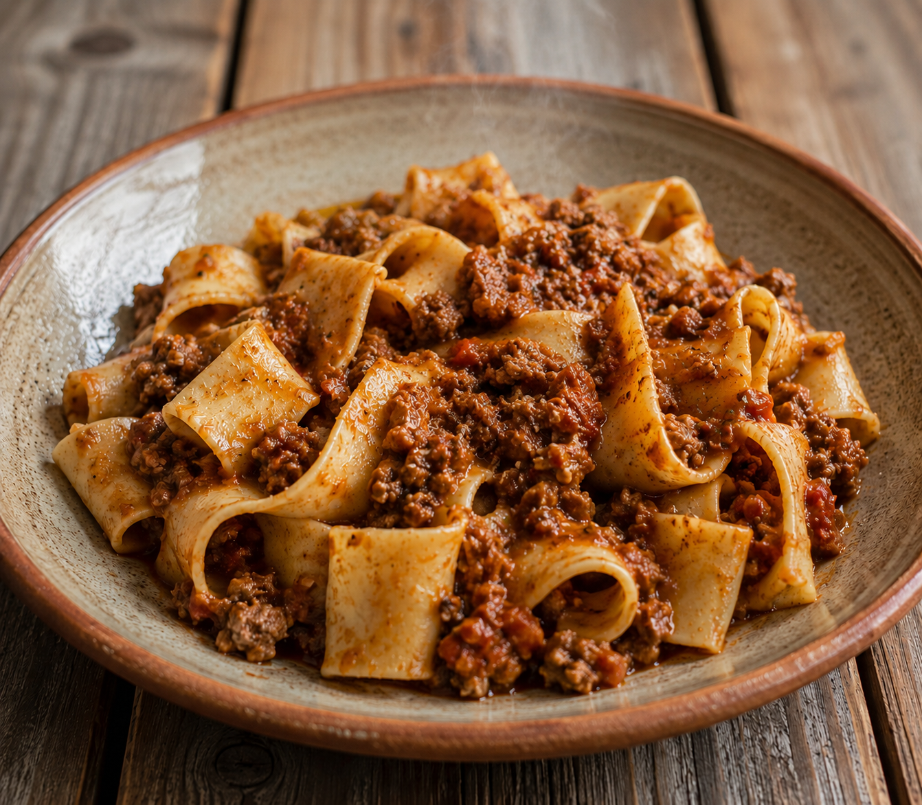 Best Pappardelle Pasta in Zug with Bolognese Hare
