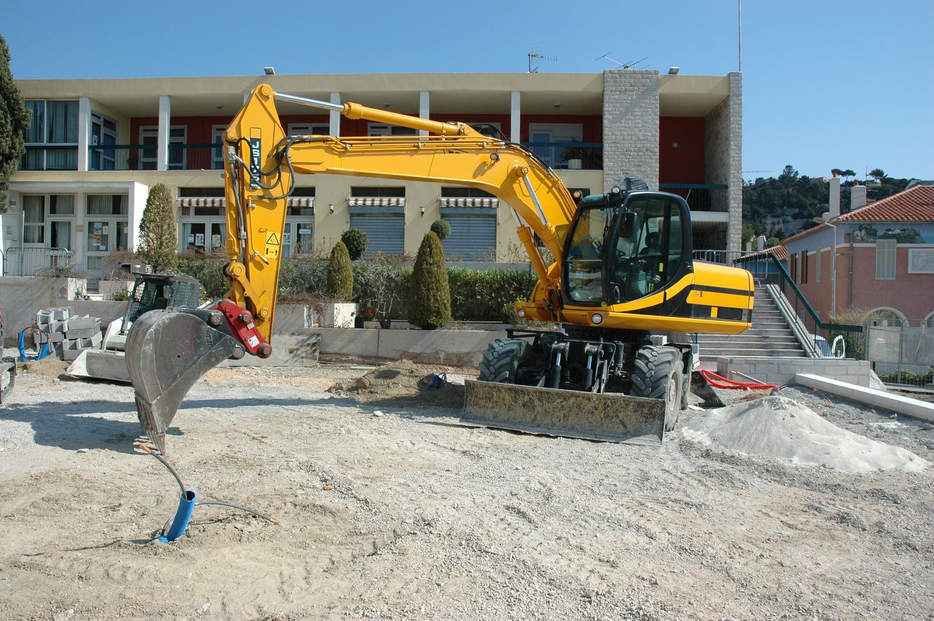 Lien vers la page Terrassement.