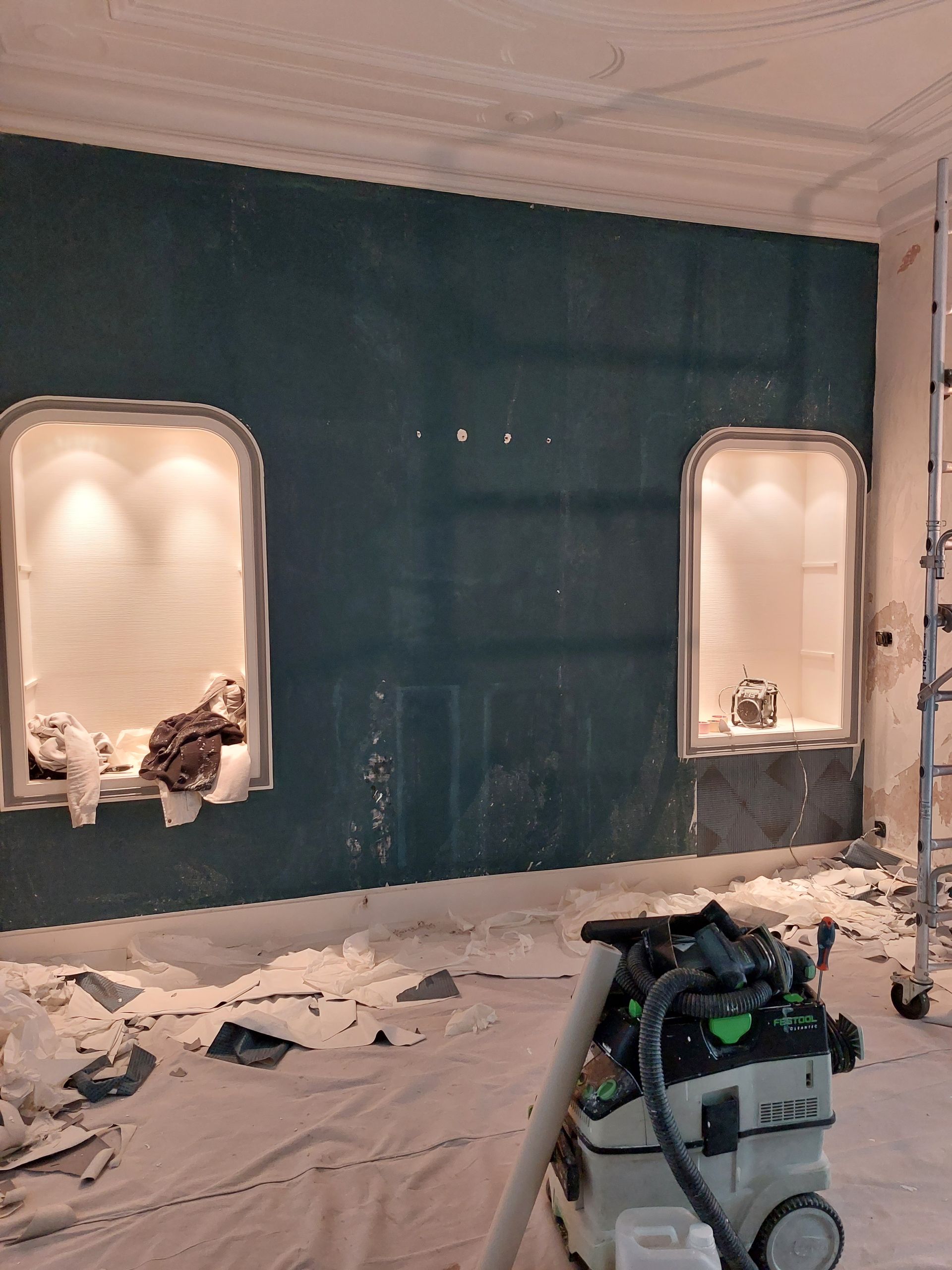 Travaux peinture alcôves