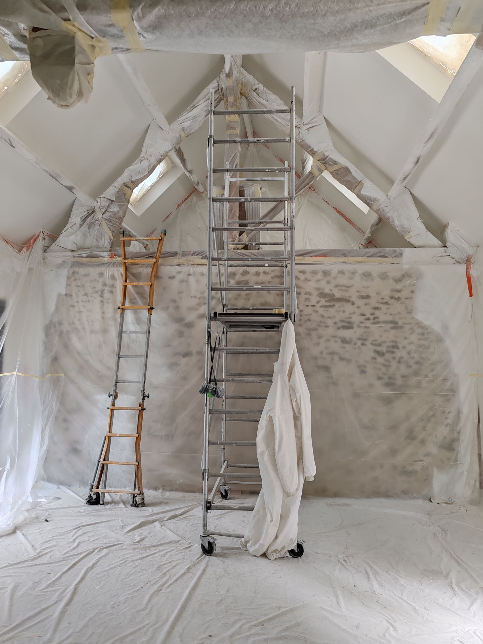 Protection des surfaces avant peinture