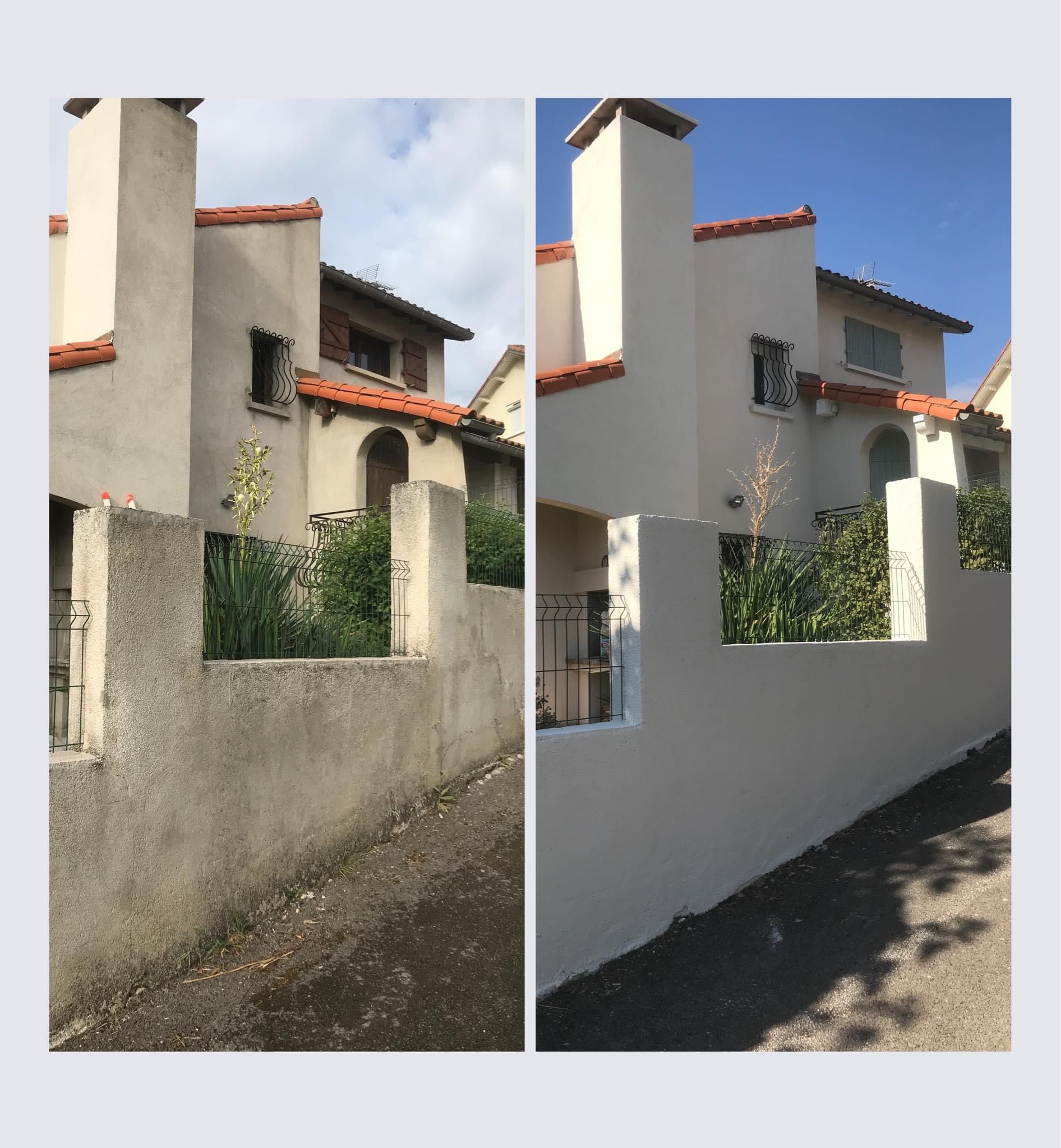 Avant/Après peinture extérieure