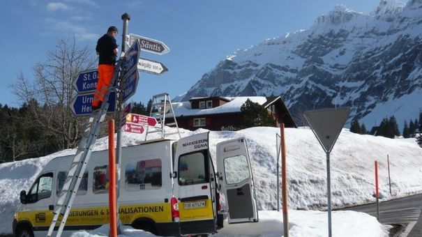 Signalisation - Parkmark