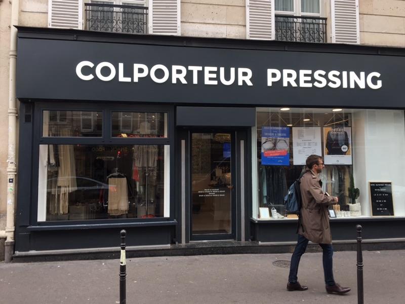 Façade complète avec enseigne et pose de rideau de fer