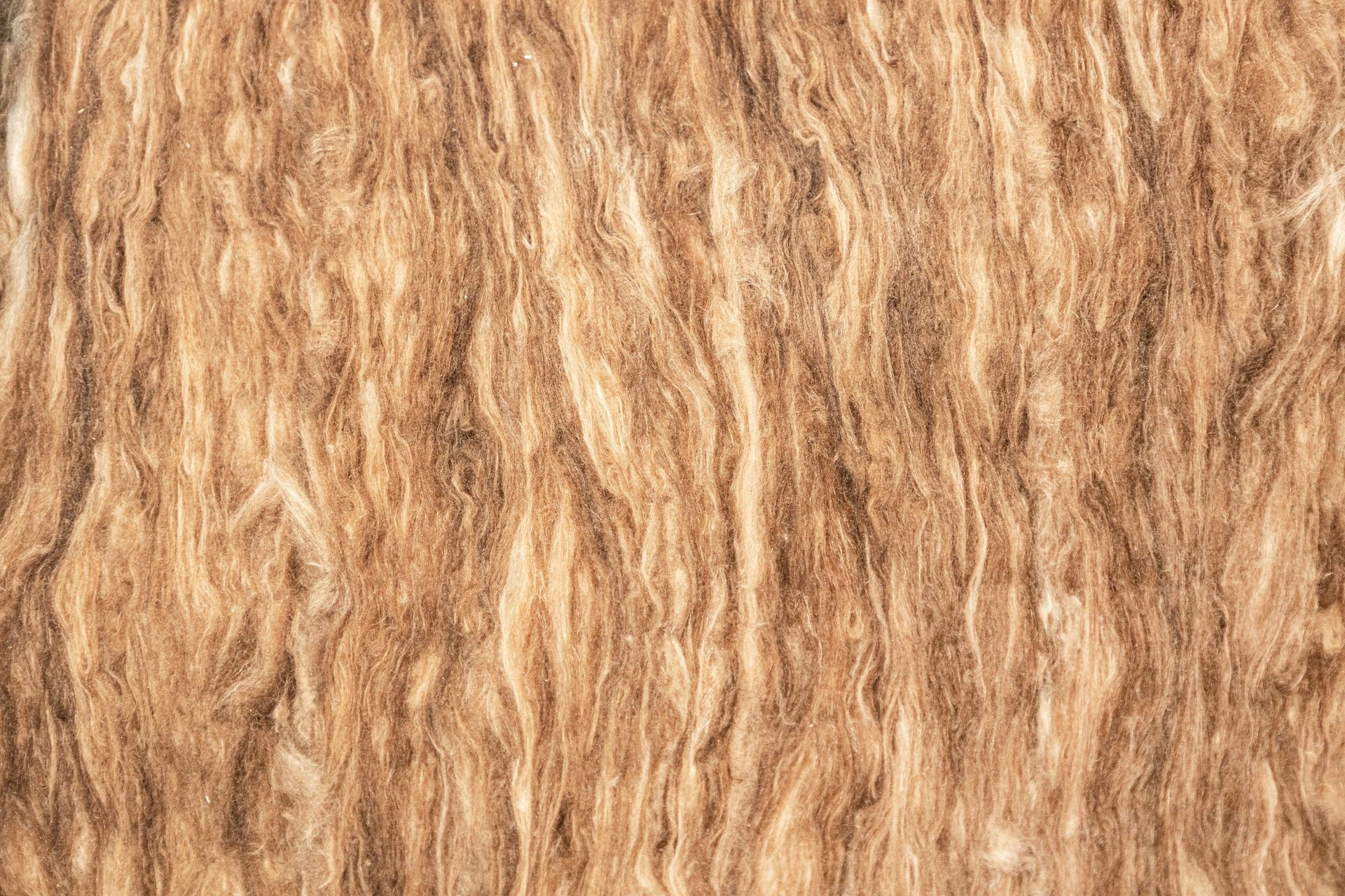 Eine Nahaufnahme von Dämmmaterial