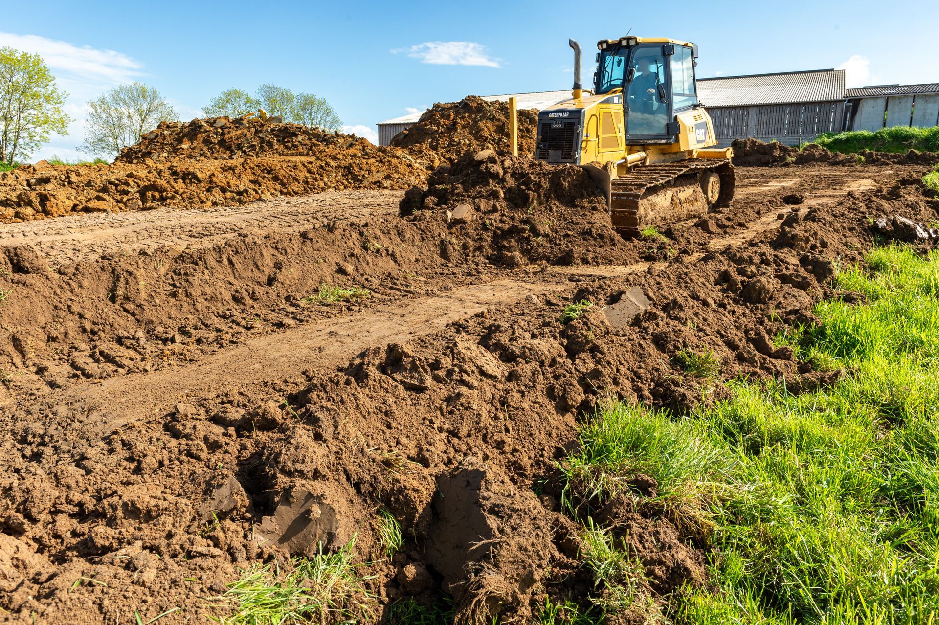 Terrassement sur plusieurs niveaux