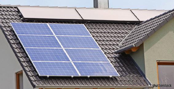 Installation de panneaux solaires