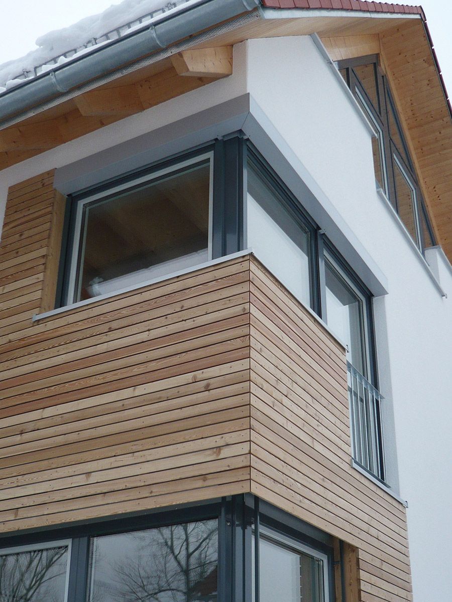 Hochwertige Holz-Alu Fenster von der Bernd Fauser Fensterbau GmbH aus Hattenhofen.