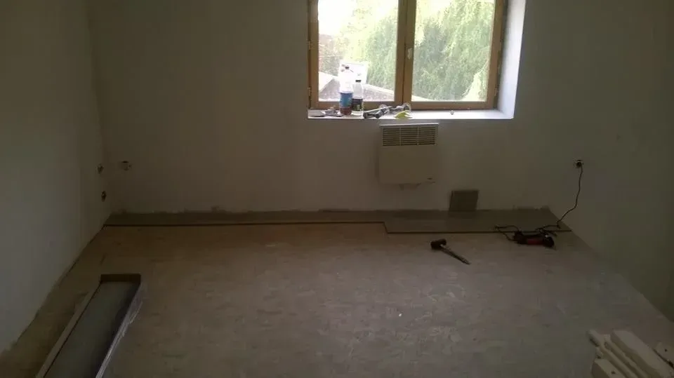 Recouvrement terminé d'un sol