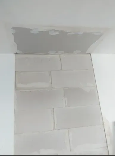 Création d'un mur en moellon