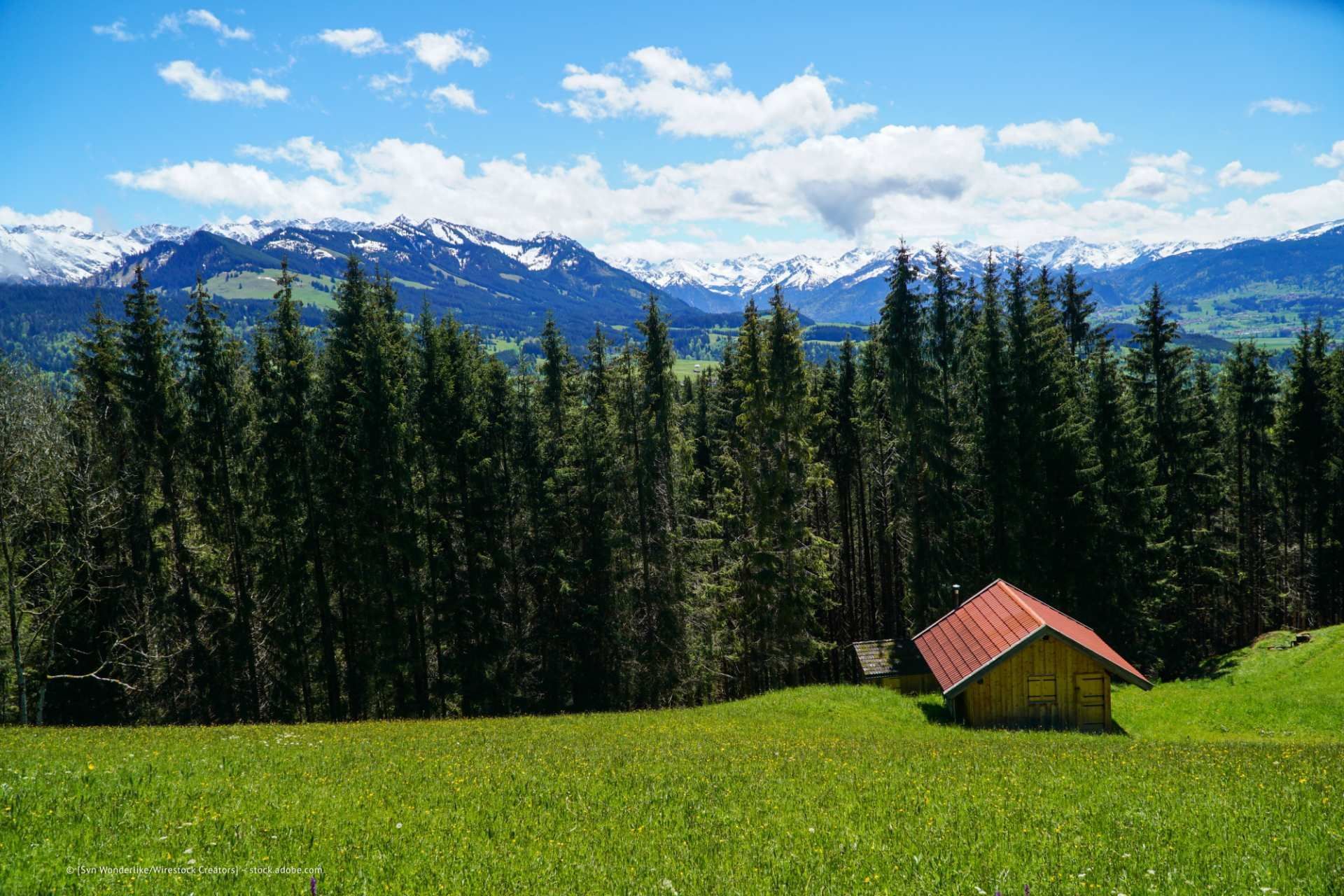 Lenzenberghütte allgäuer Alpen