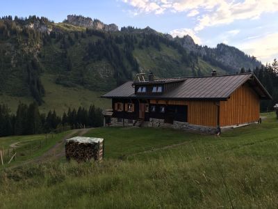 Lenzenberghütte  Hüttenurlaub Allgäuer Alpen