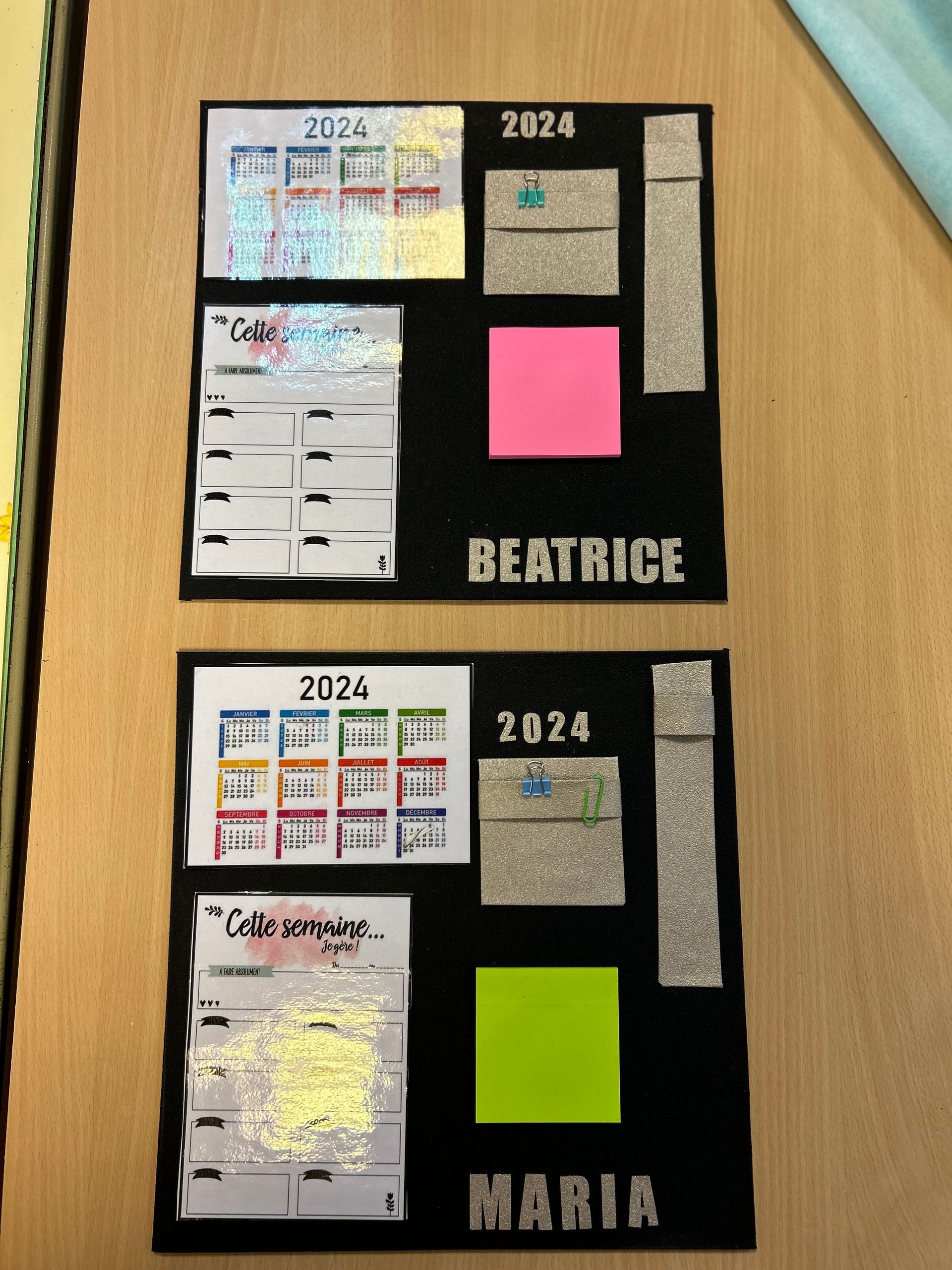 Feuille de présentation