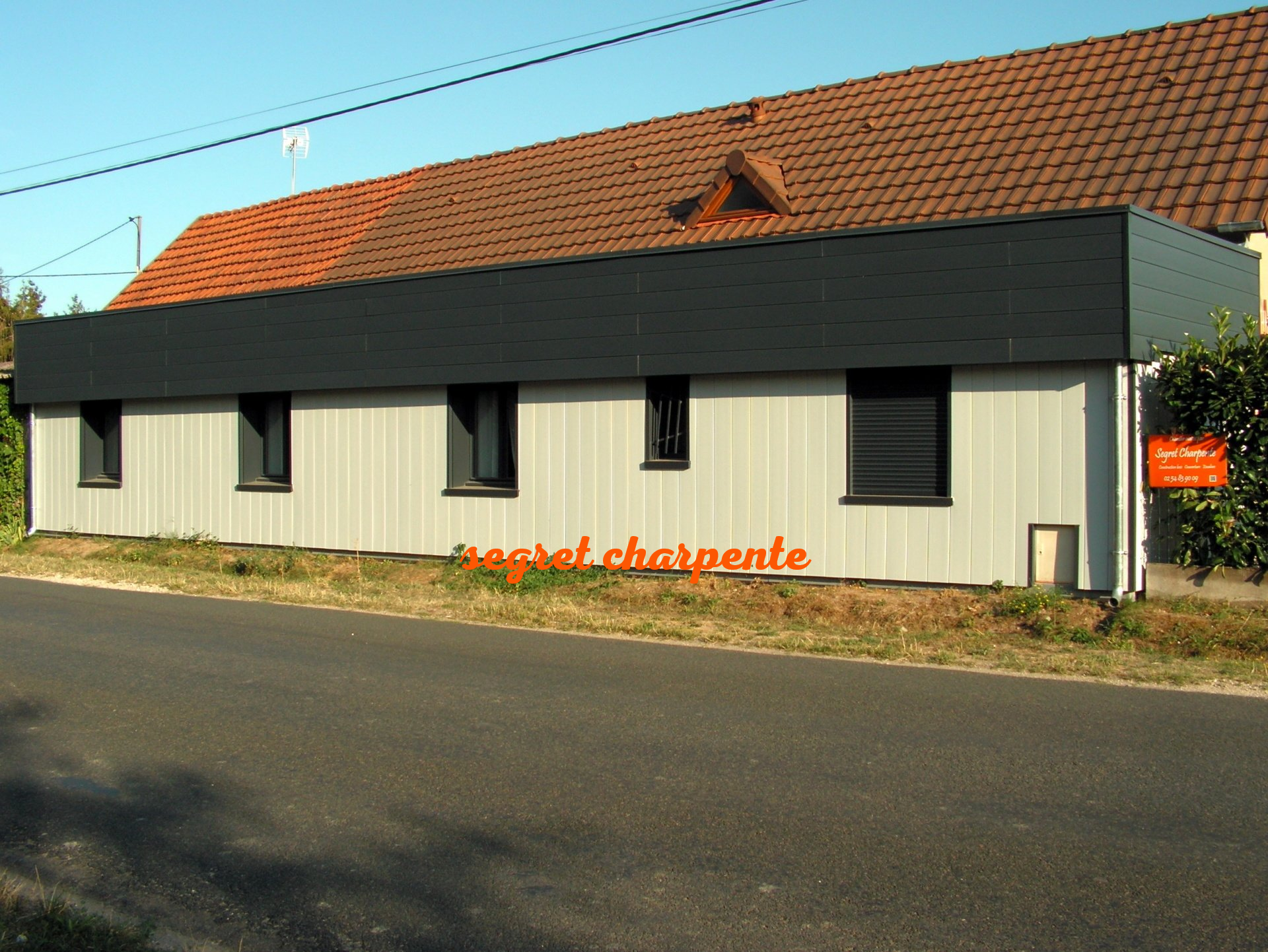 isolation thermique par l'extérieur ITE bardée St Julien sur Cher