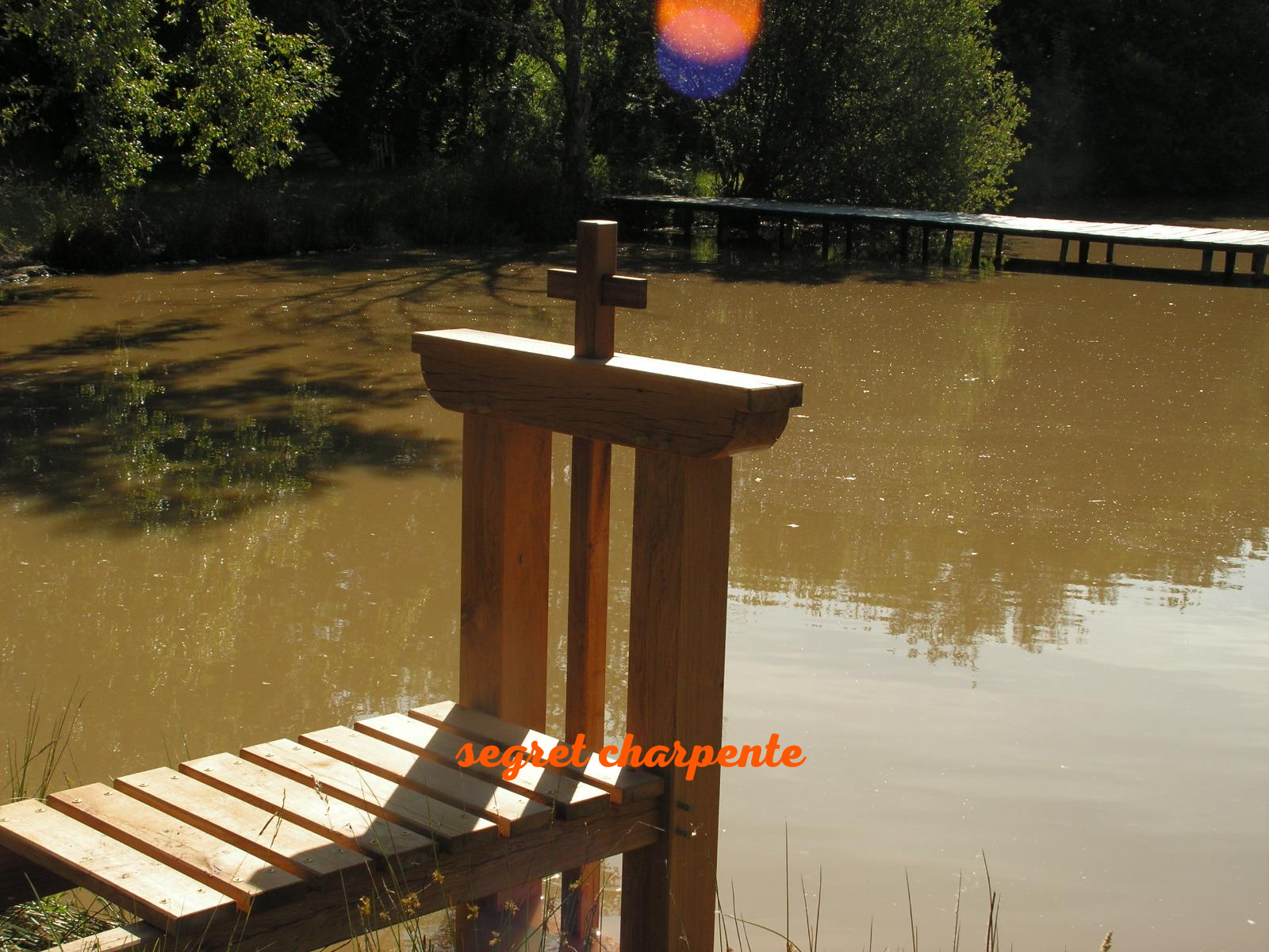 Bonde d'étang dans le Loir et cher 41