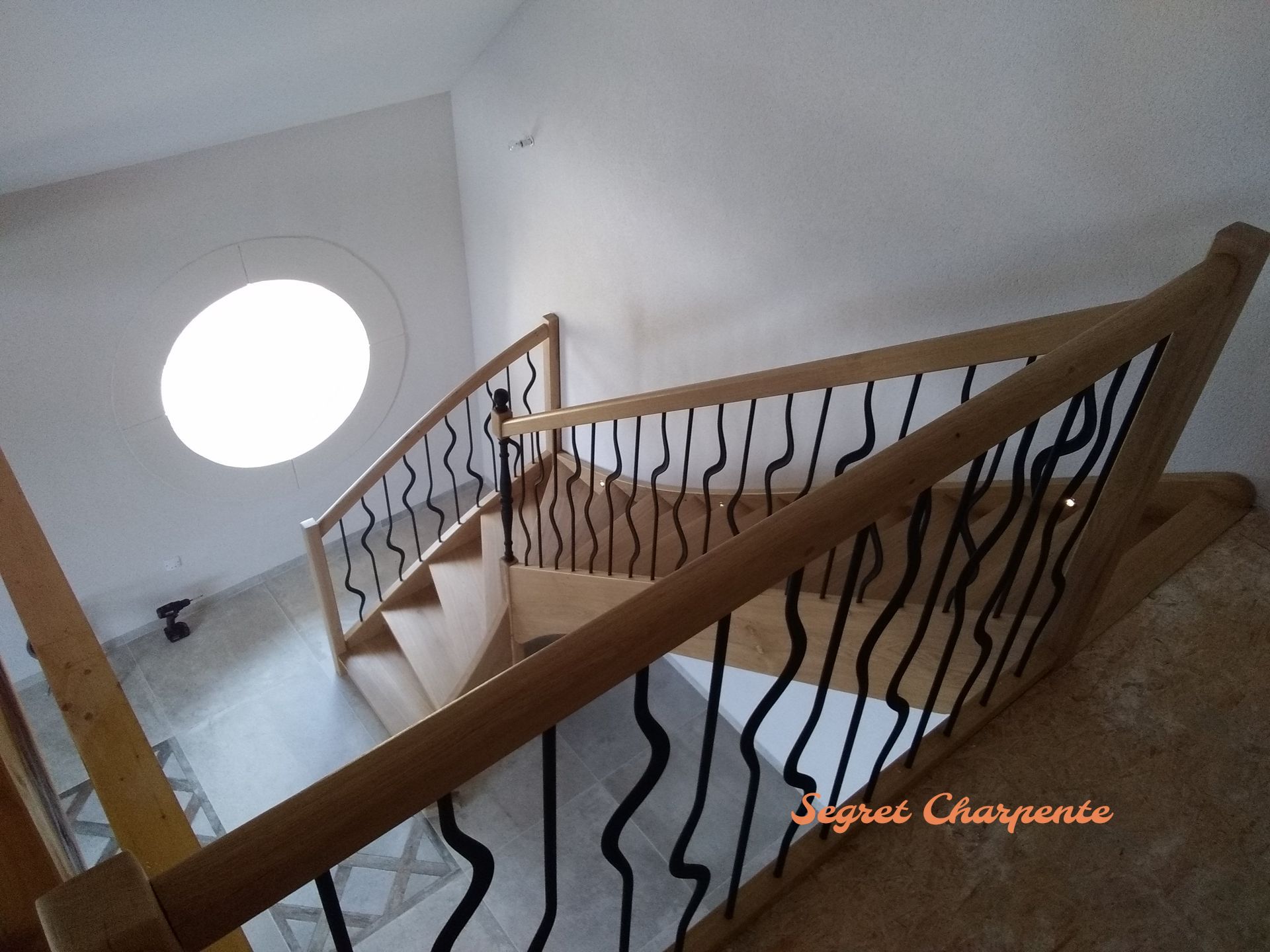 rampe d'escalier contemporaine