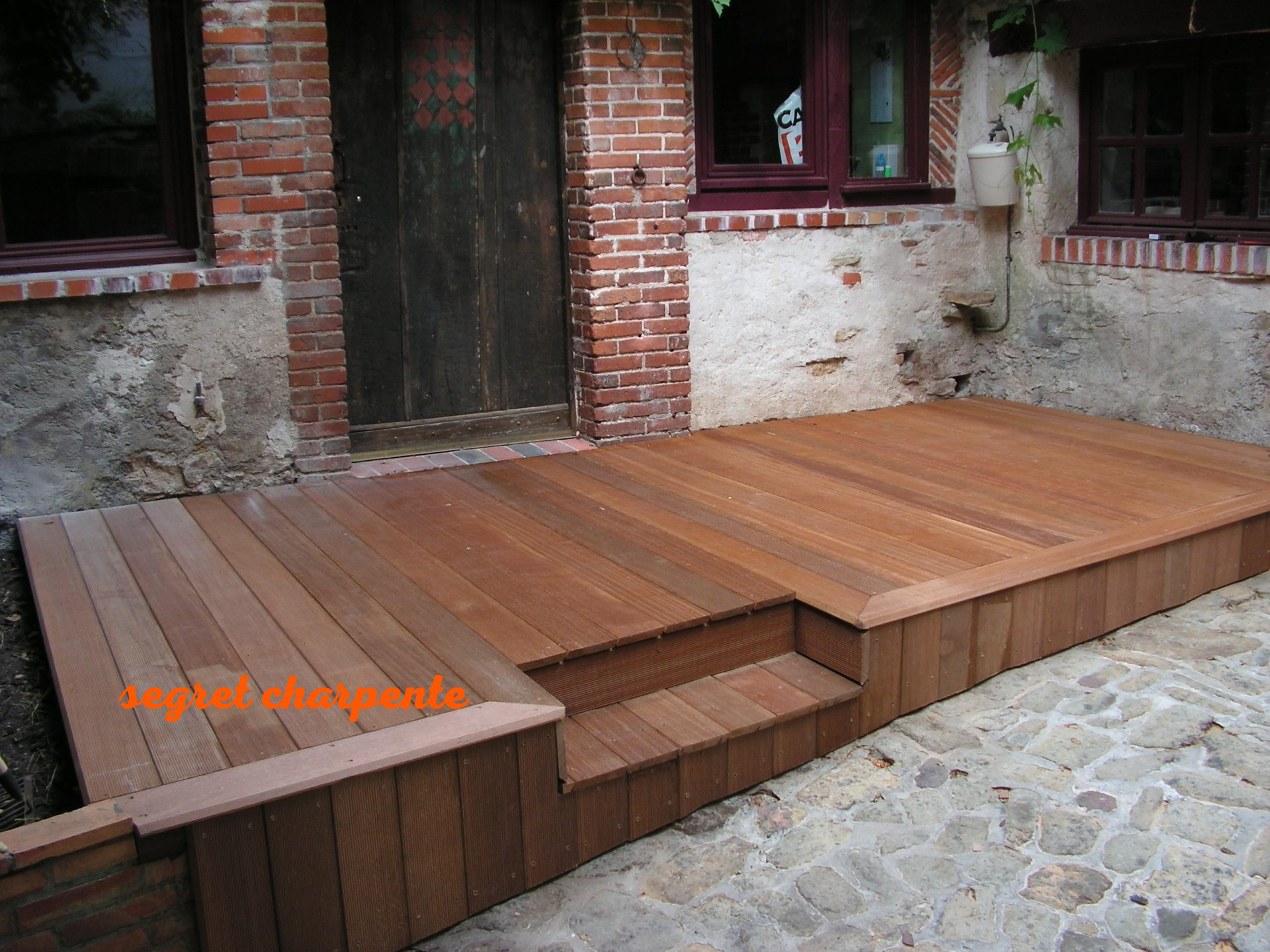 terrasse bois Mennetou sur Cher