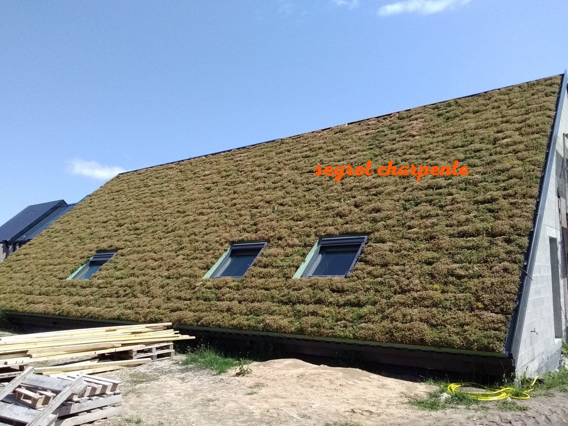 toiture végétalisée Romorantin