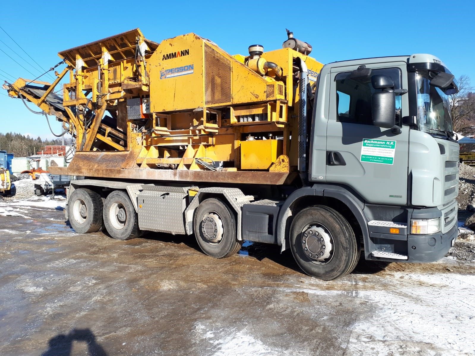 Baggerunternehmung - Bachmann Hansruedi - Reichenbach im Kandertal
