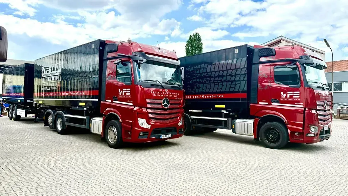 Mercedes-Benz Actros 2645 für die LKW-Ausbildung bei VFS