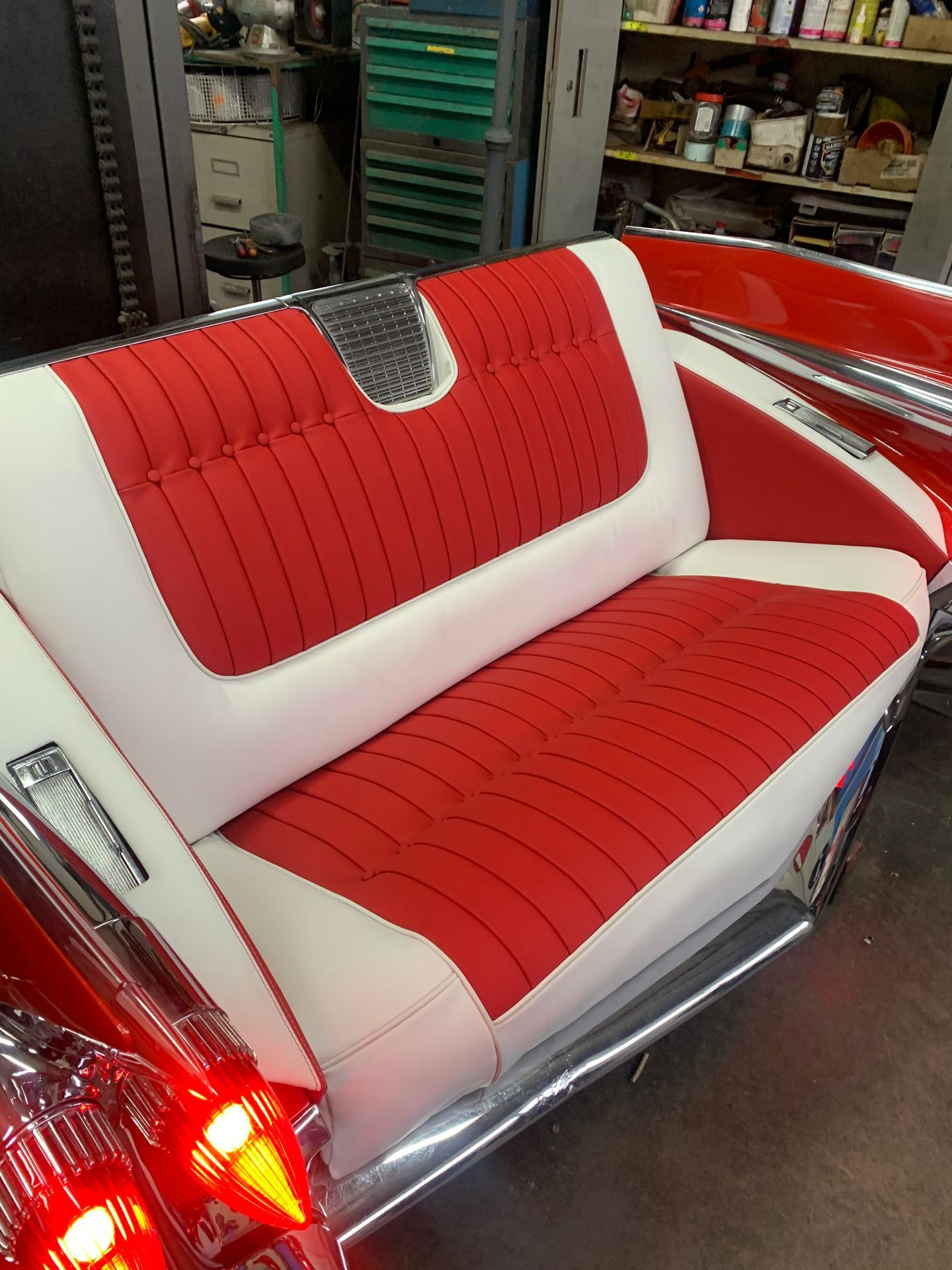 Canapé arrière de voiture