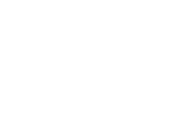 Logo des Stay! Hotel Hamburg in weiß