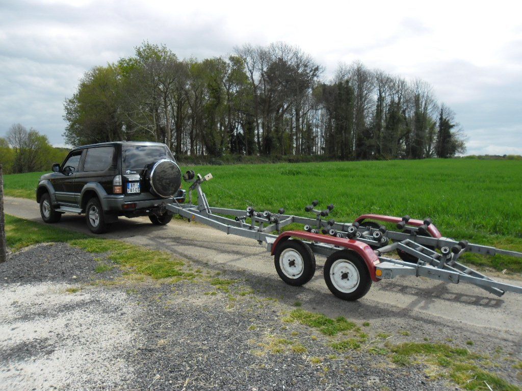 4x4 avec remorque attelée