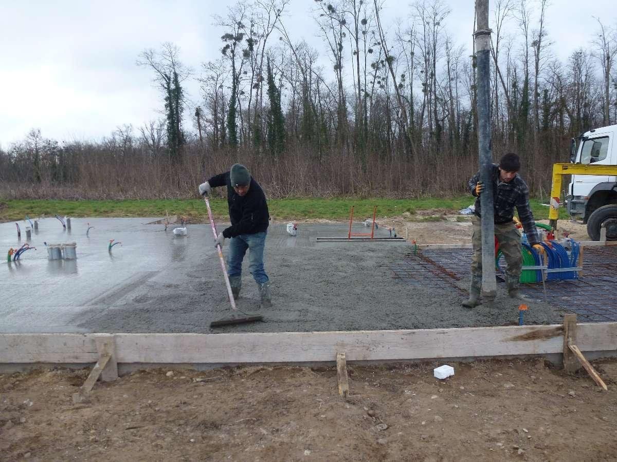 Capela Alves - Construction de dalle béton armé - Bordeaux