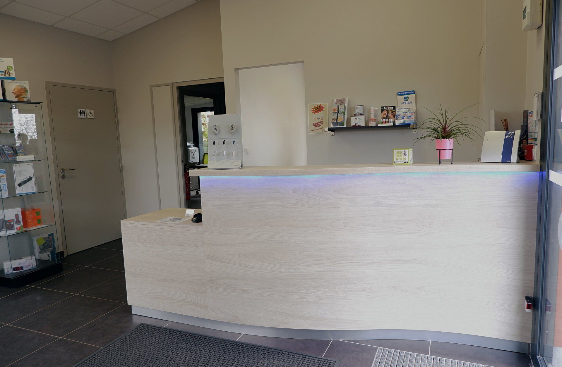 Photo de l'accueil du cabinet