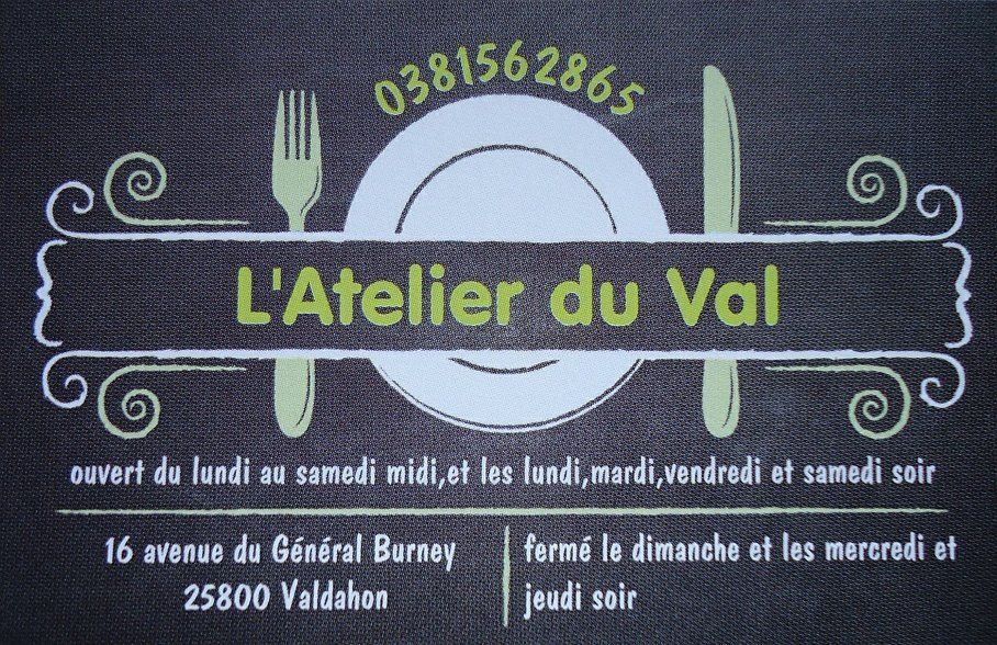 Restaurant l'Atelier du Val