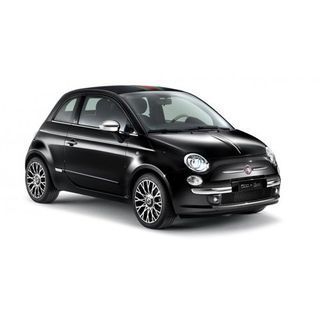 Voiture Fiat 500 noire