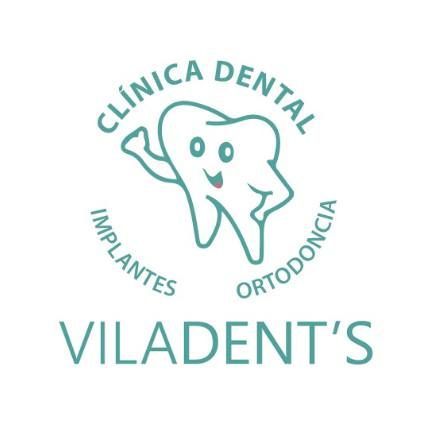 Un logotipo para los implantes dentales y ortodoncia de viladent