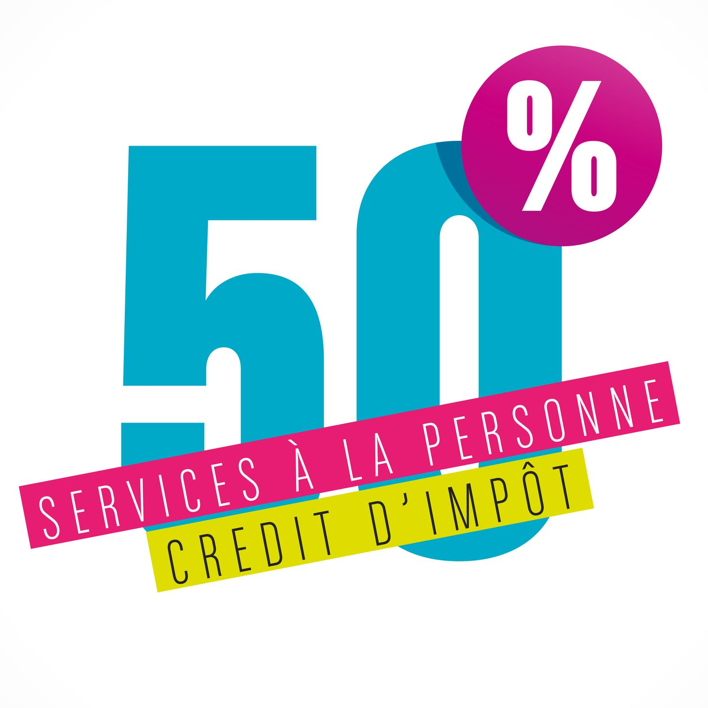 50 % services à la personne, crédit d'impôt.