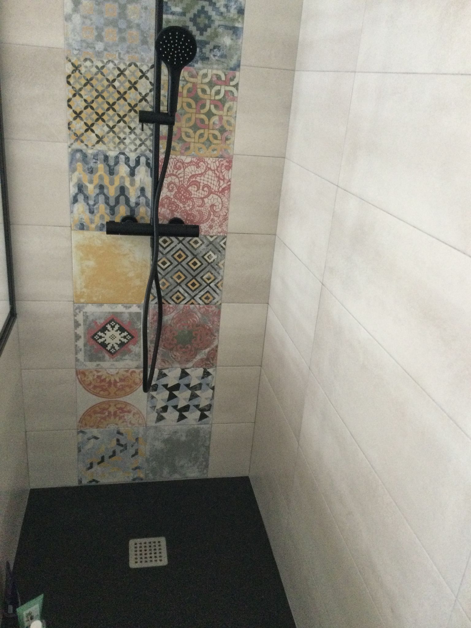 Décoration dans la douche