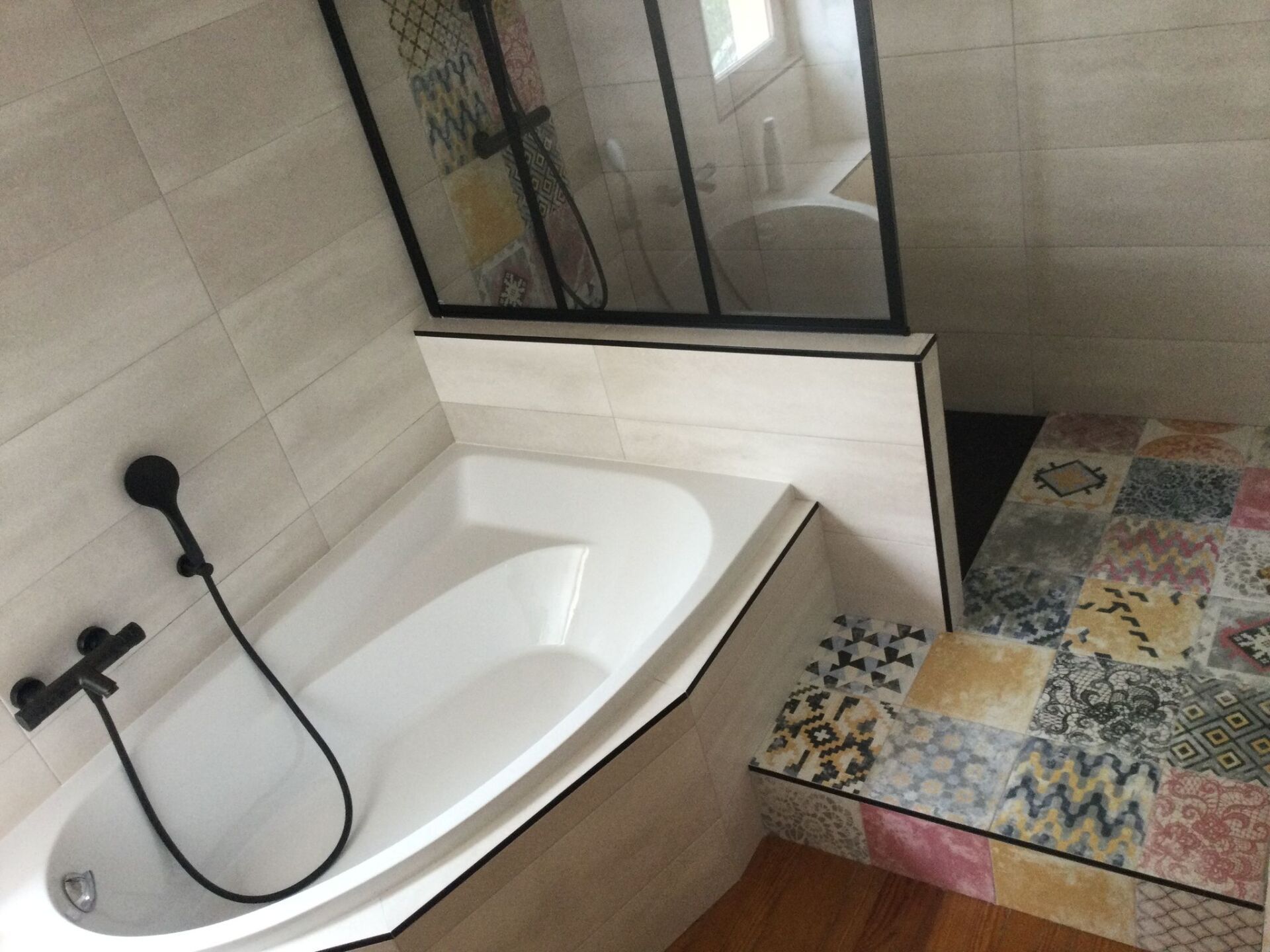 Revêtement sol de douche