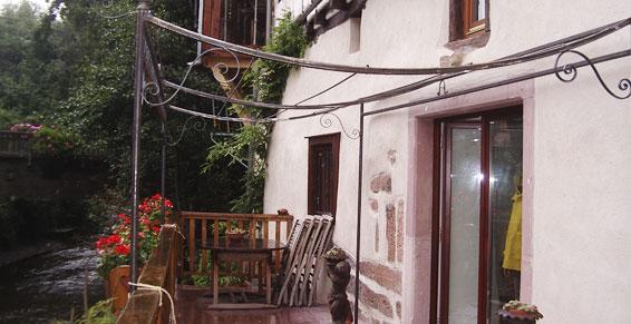 pergola en fer forgé