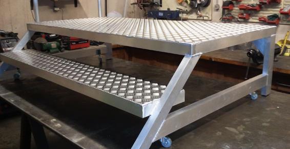 Plateforme aluminium