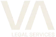 Logotipo de VA Legal Services con 