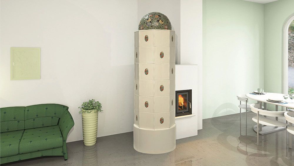 Kachelöfen mit Keramik von Sommerhuber