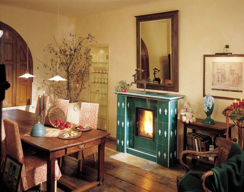 Kachelöfen mit Keramik von Sommerhuber