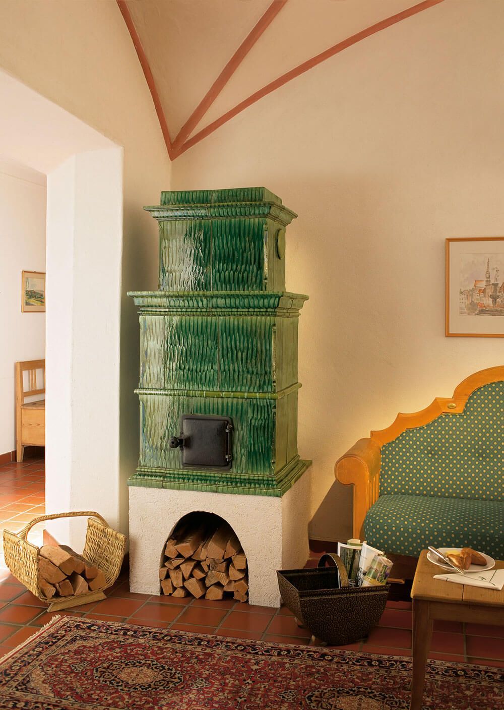 Kachelöfen mit Keramik von Sommerhuber